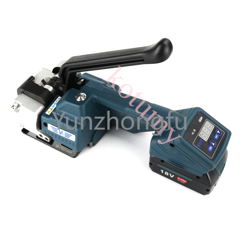 Reggiatrice Strumenti Di Imballaggio Per Scatola Di Cartone Reggiatrice Elettrica Portatile 13-19Mm Pp Pet Band Belt