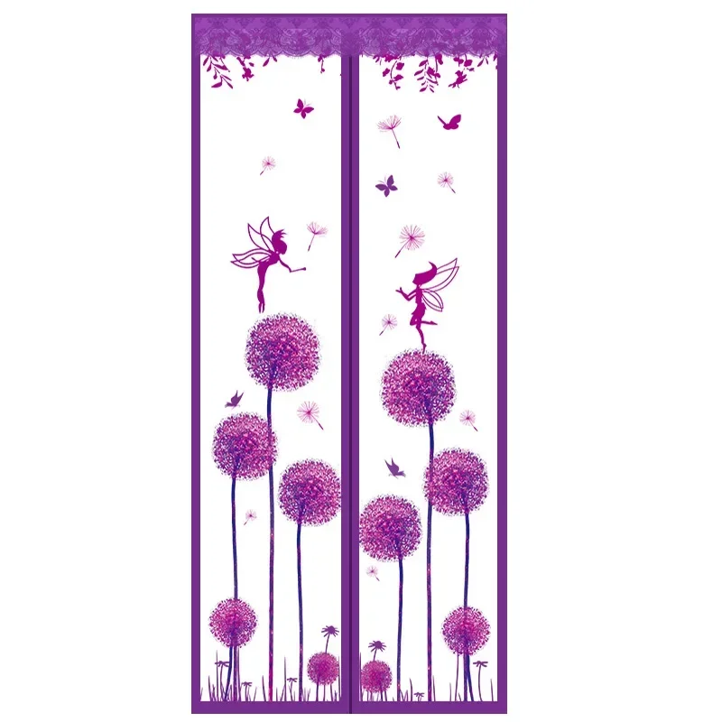 EVA Air Conditioning Without Punching Household Partition Curtain Self Adhesive Magnetic Suction Mosquito Proof Door Curtain 1Pc