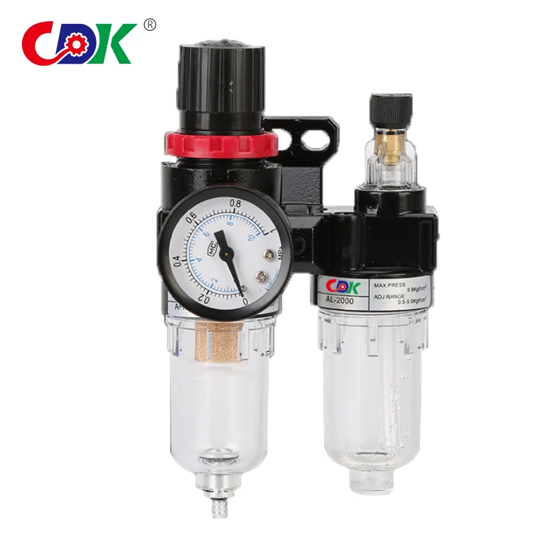 

Air vent valve air treatment type AFC2000 series air filter regulator FRL Combination