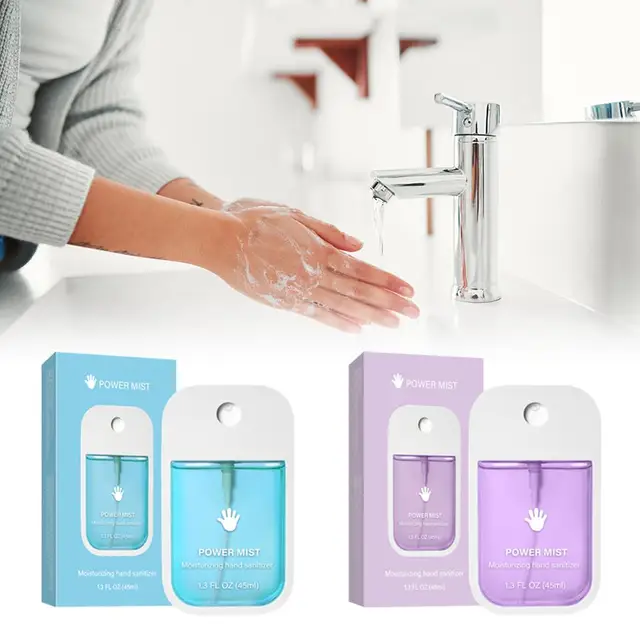 Portable Hand Sanitizer Spray Moisturizing & Quick-Drying 4