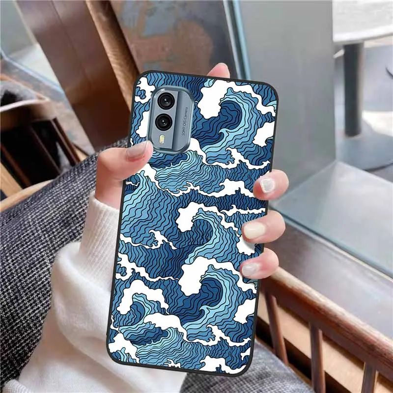 3D Soft Relief Flower Silicone Emboss Painted Cover
