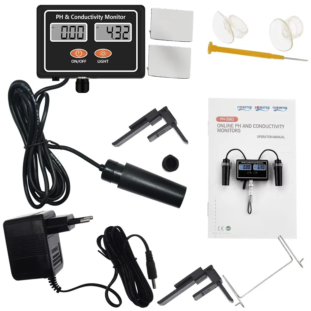 Water - Meter - PH - EC - for - Aquarium