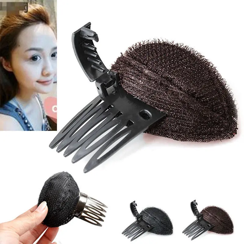 

Hair Volume Sponge Pad Invisible Fluffy Puff Clip Insert Base Comb DIY Styling Tool Hair Head Cushion Hair Women Girls Accessory