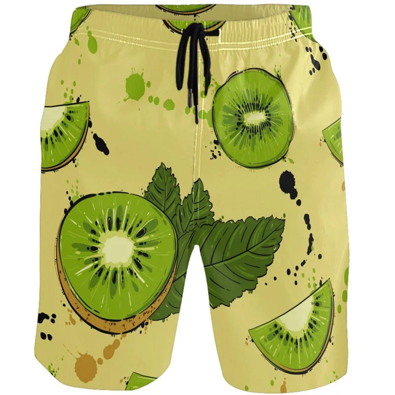 

Tropics Fruit Graphic Shorts Pants 3D Printed Freshness Casual y2k Board Shorts Swimsuit Woman 2023 Hawaii Cool Surf Swim Trunks