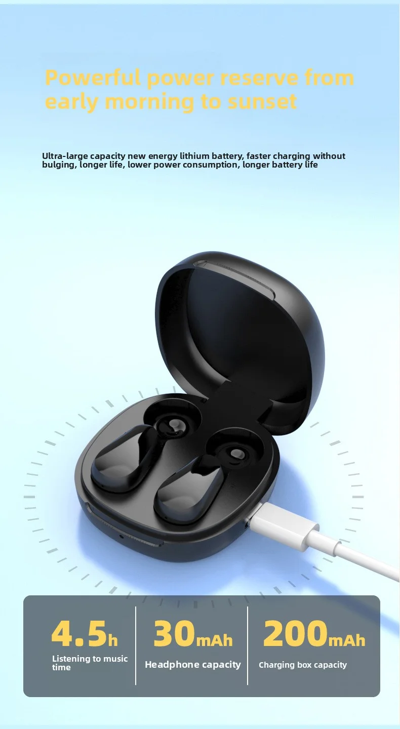 2025 new W11 in-ear Bluetooth headset HIFI high-fidelity wireless sports headset