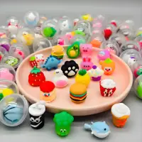 32mm Transparent Twisted Egg for Mini Claw Machine Toys Accessories Cute Animal Plush Dolls for Kids Arcade Crane Machine Gift 1