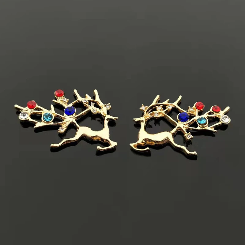 

2022New 60Pcs Rhinestones Eelk Alloy Button for DIY Hair Accessories and Hand-made Brooch Bag Jewelry Accessories HZ1332