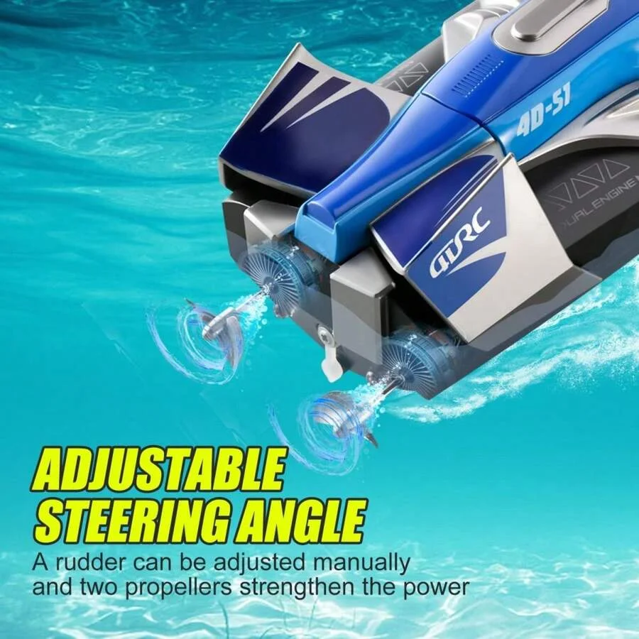 S1 RC قارب التحكم عن بعد قارب 2.4 جيجا هرتز سباق ا...