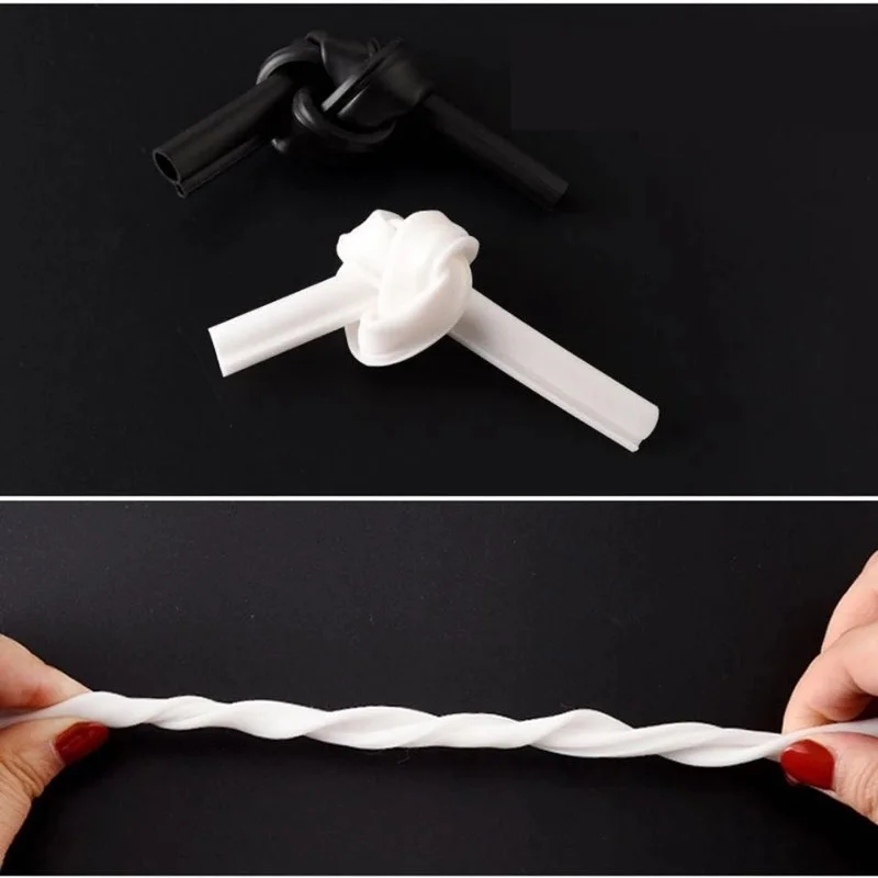 Sealing strip 10M O Type Plastic Steel Door Window sealing strip Silicon Rubber Elastic Band Draft Stopper for door gap seal Window hardware