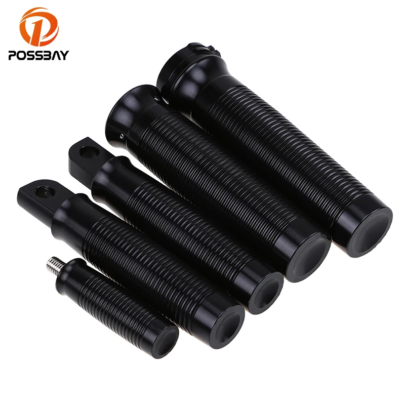 

POSSBAY Black Sliver Copper Motorcycle Footrest Foot Rest Hand Grips Shifter Peg for Harley Sportster XL 1200 883 Accessories