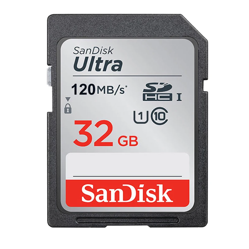 SanDisk Secure Digital Memory Card 256GB 128GB 64GB SDXC 32GB SDHC Camera SD Flash Memory Card For Digital SLR Camera Camcorder 32gb memory card Memory Cards