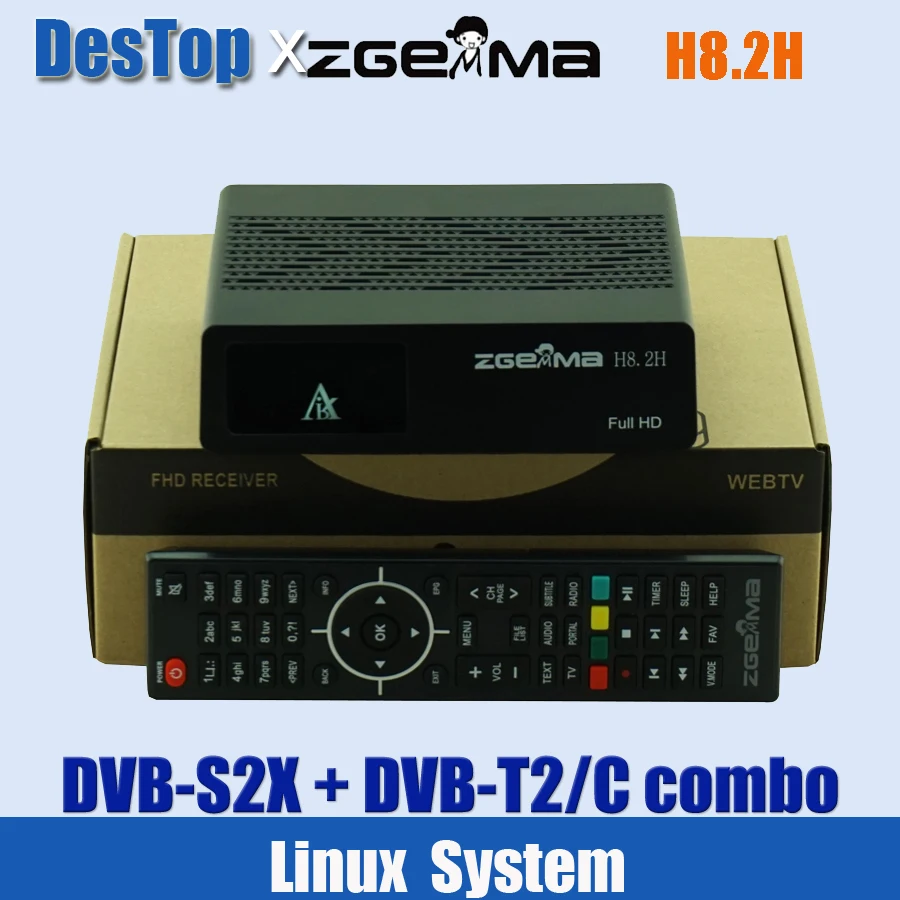 Ricevitore Zgemma H8.2H Combo Enigma2 Linux - Dual DVB-S2/T2/C, HEVC Main 10, Full HD - Foto 10