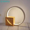 LED Night Light With Alarm Clock White Noise Natural Sound Timing Sleeping Light 3 Level Dimmable Touch Table Lamp For Bedroom 1