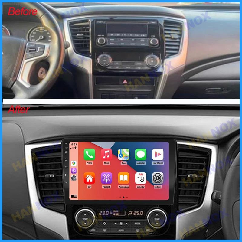 ForMitsubishiTRITONL20052015201620172023AndroidCarRadioNavigationmultimediaPlayer