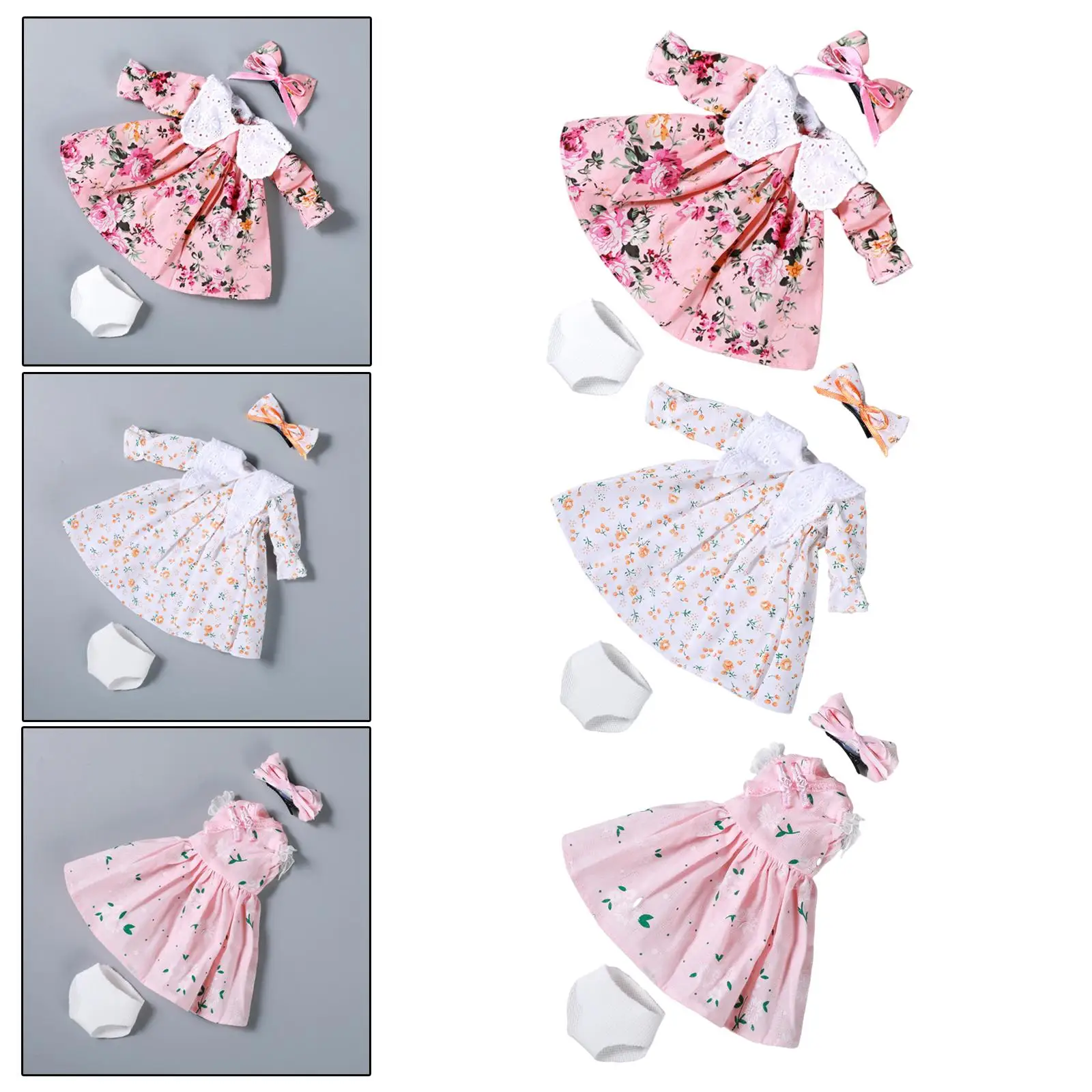 

30 см декоративная кукольная одежда Кукольное платье Коллекционная Одежда для девочек и детей