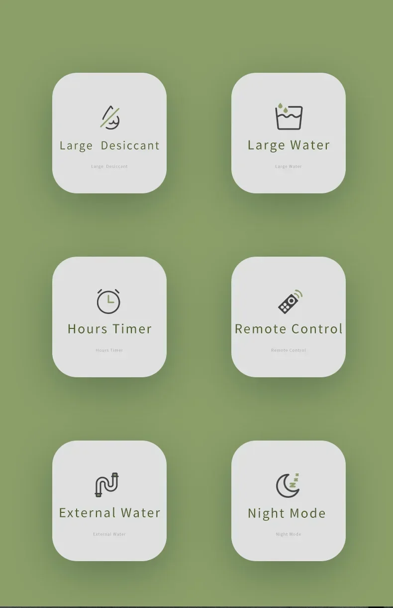 Description Picture 4 of itemDehumidifier household dehumidifier small bathroom dehumidifier drying bedroom mini dehumidifier indoor moisture-proof