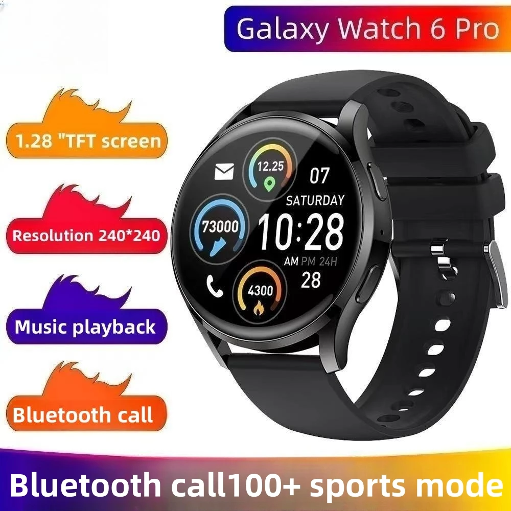 NEWBluetoothCallSmartWatch6ProMenWomenKoreanSupportFull