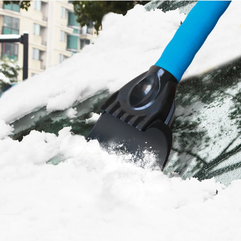 1pc Multi functional car ice and snow shovel anti skiing shovel ice scraping snow removal winter removal vehicle tool