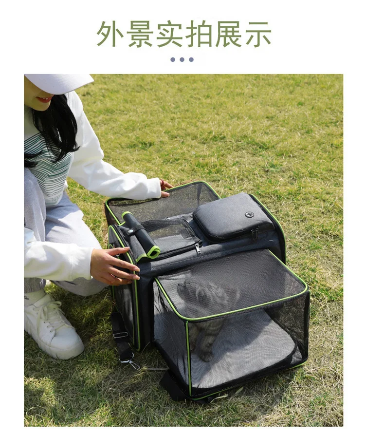 Title 6, New Cat Bag Large Capacity Expandable Crossbody...