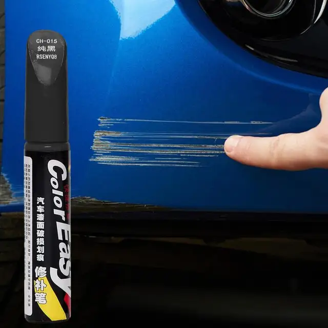 4 pezzi penna professionale per riparazione graffi auto penna per vernice per ritocco automatico per styling auto rimozione riempimento graffi cura della vernice per auto nero bianco 4