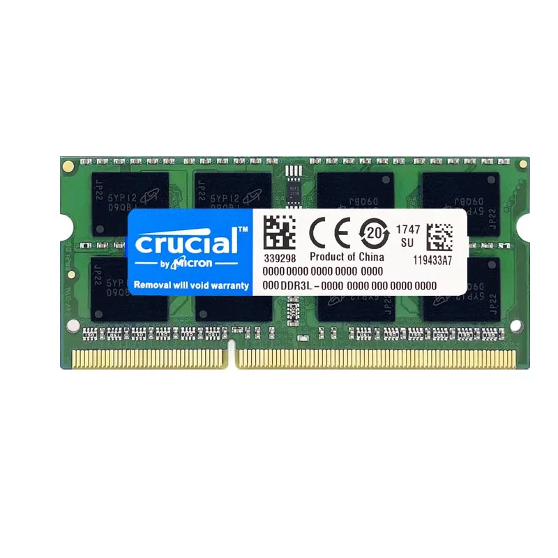 DDR3L laptop ram memory 4GB 8GB 1600MHZ 1333MHZ 1866MHZ 1.35V Notebook Memory SODIMM 204PIN PC3L 10600S 12800S