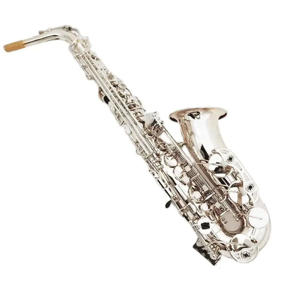

Silver 82 professional Alto saxophone E-flat one-to-one structure Japanese craft jazz instrument alto sax hand carved patterns