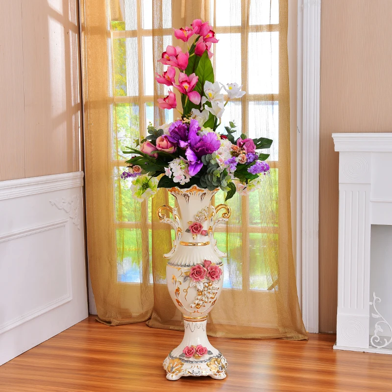

Floor Vase Living Room Ceramics High Home Decoration Living Room Floor Vase