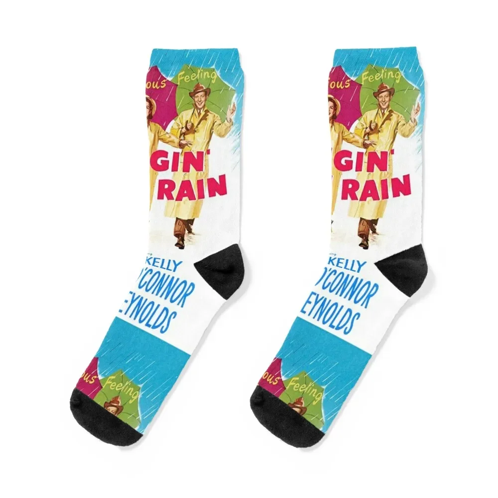 

Singing in the rain Socks Sports designer brand Designer Man Socks Women's