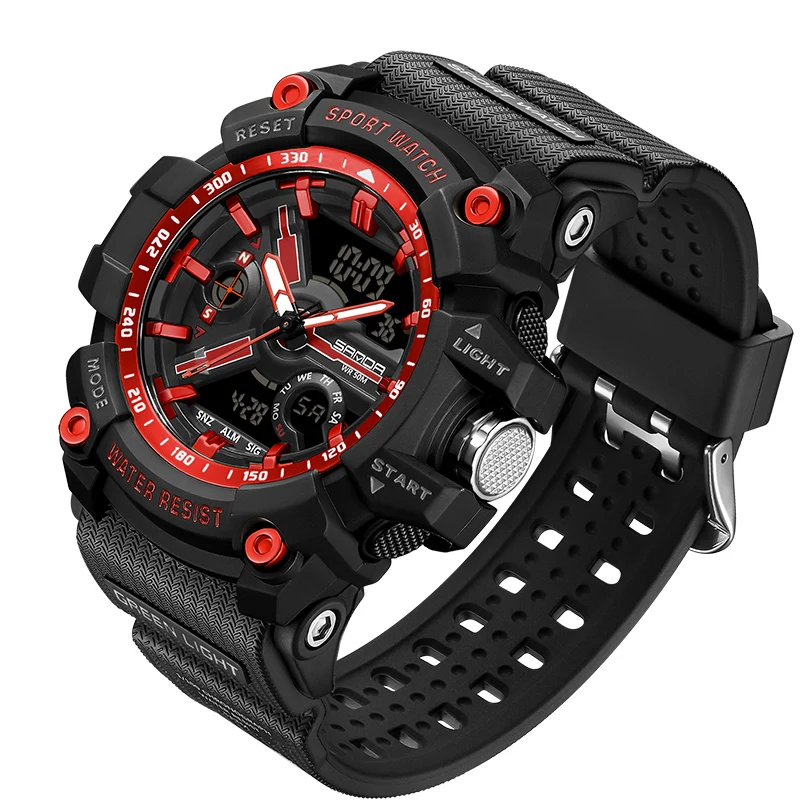 Rugged Waterproof Sport Wristwatch