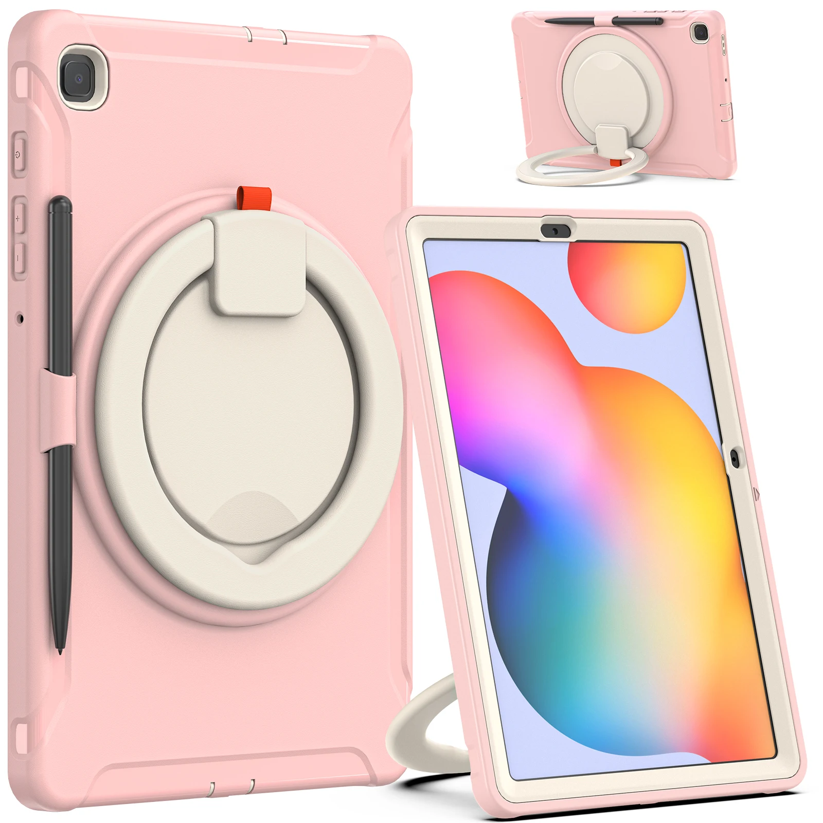 Premium Heavy Duty Shockproof Case for 10.4-inch Tablets - 3-in-1 TPU+PC Protective Cover