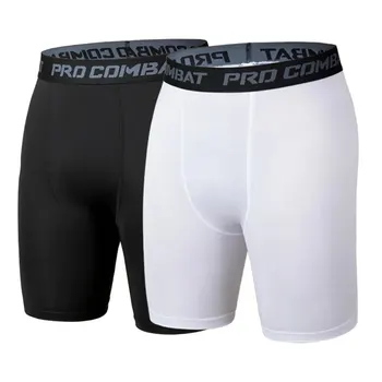 Men's Sports Leggings, Bottoming Shorts, Quick-drying Stretch Fitness, Running, Track and Field, Basketball Training, Compressio 2