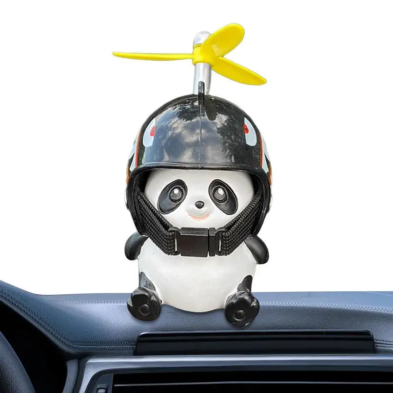 Bicicletta Panda Casco Bamboo Dragonfly Car Moto Manubri Decorazioni Per Eliche Per Attrezzatura Da Ciclismo Accessori Auto
