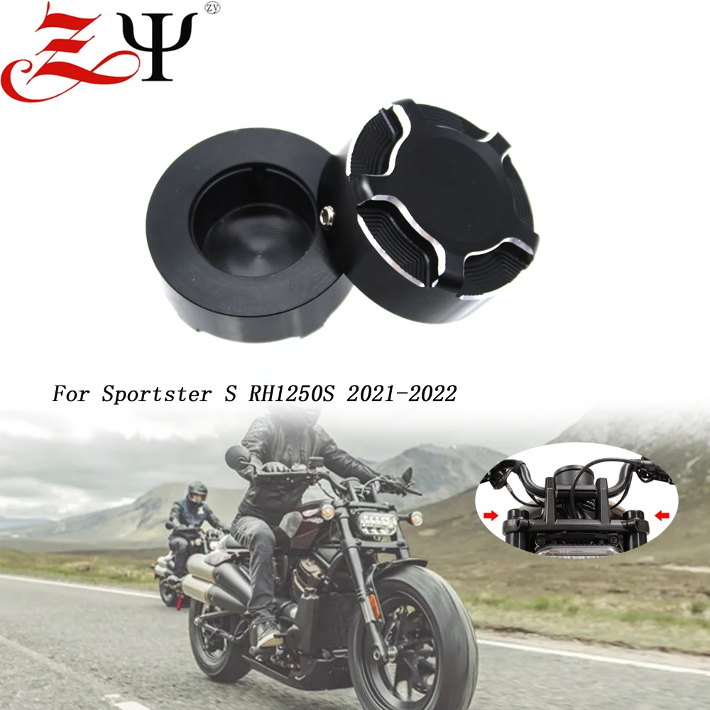 For Harley Sportster S 1250 Rh1250s 20212022 Front Fork Bolts Cover