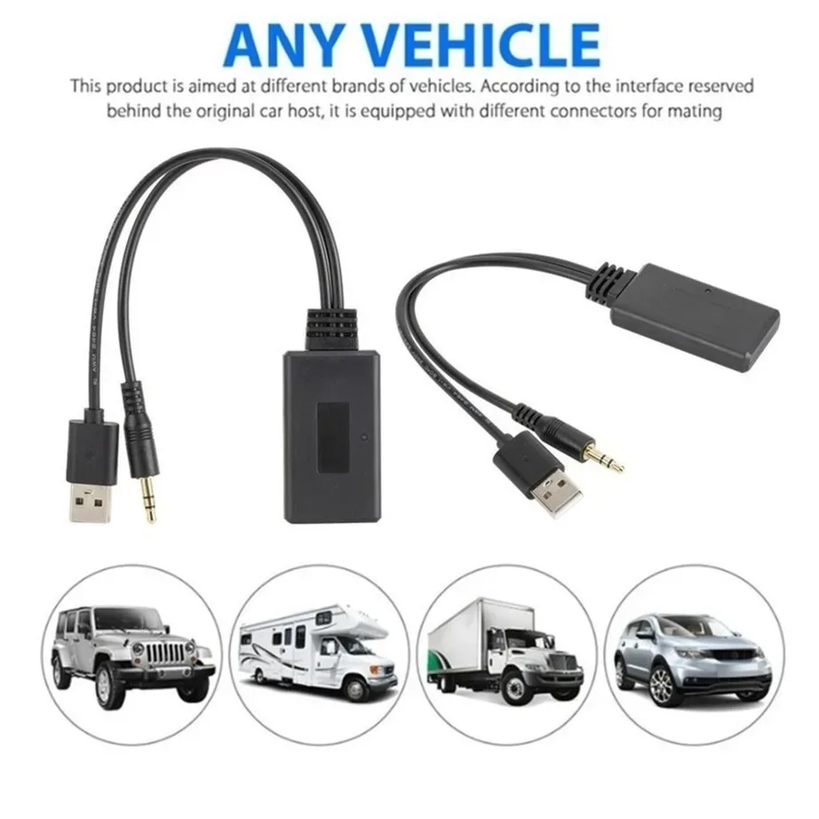 Universal Car Wireless Bluetooth 5.0 Audio Receiver Adapter For BMW bluetooth transceiver adapter bluetooth aux adaptor bluetooth audio receiver bluetooth adapter audio adapter