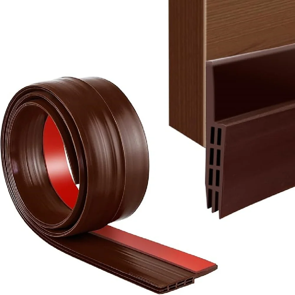 Door Draft Excluder Strip - Self-Adhesive Waterproof Seal