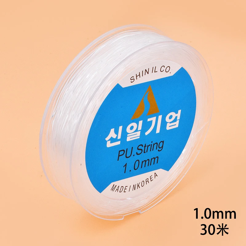 Korea transparent crystal line, elastic , bracelet string rope , string beads beads , elastic rope - 2
