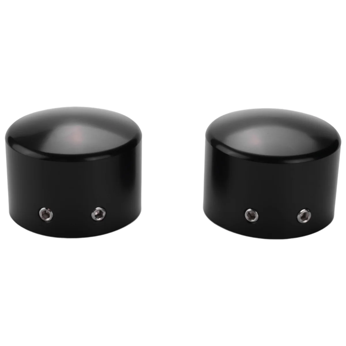 

Black Front Axle Nut Cover Cap for Softail Sportster Road King Vrod King