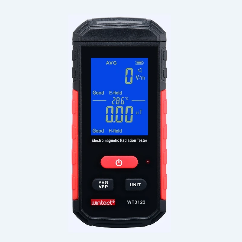 Electromagnetic Field Radiation Detector Tester Emf Meter Rechargeable Handheld Portable Counter Emission Dosimeter Computer