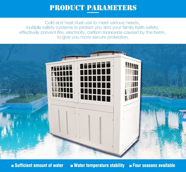 Description Picture 3 of itemPool HeaterCommercial Air Source Swimming Pool Heat Pump Water Heater FOR Hotel, School And Bath Rooms
