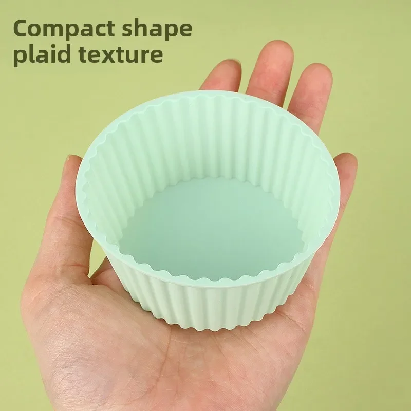 قالب كعكة من السيليكون وعاء مقلاة هوائية قابل لإعادة الاستخدام فرن منزلي كعكة بودنغ قالب خبز ملحقات خبز المطبخ