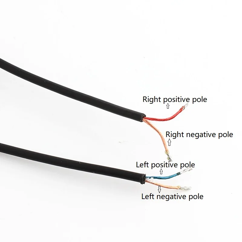 TPE OFC Cord Earphone Cable Replacement Headset Headphone HiFi Audio Maintenance Cable Wire 1.5M Headset For AKG HD201