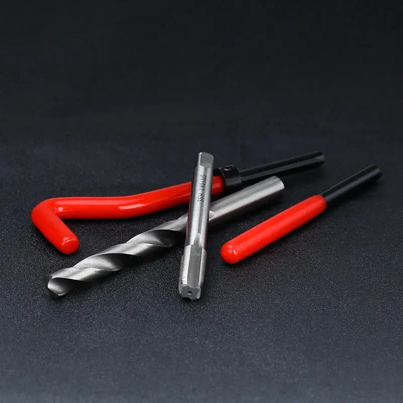 hand tool XCAN Thread Repair Tool 25pcs M3/M4/M5/M6/M7/M8/M10/M12/14 for Restoring Damaged Thread Spanner Wrench Twist Drill Bit