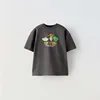 2024 New Children's T-shirt Summer Printed Cartoon Fashion Kids Clothing Short Sleeve Tees Toddler Costume Boys Girls T Shirt 2