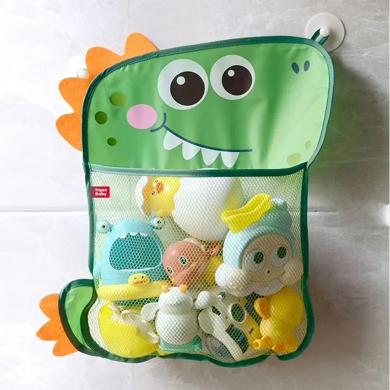 

New Baby Bathroom Mesh Bag for Bath Toys Hanging Bathroom Storage Organizer Holder Children Water Toy Net Bag