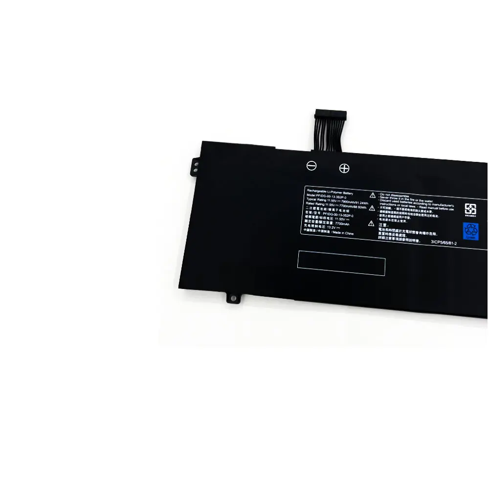 Bateria do Portátil para a Tabuleta Áspera de Getac pc 11.55v 7900mah Alta Qualidade Pfidg00133s2p-0 Pfidg-03-17-3s2p-0 - Imagem 2