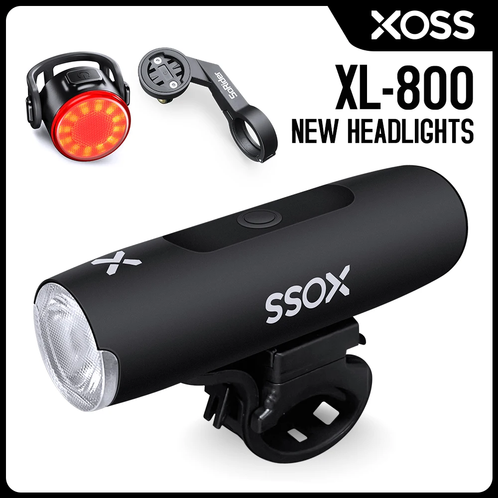XOSS800LumenBikeLightHeadlightWaterproofUSBRechargeableRoadMTB