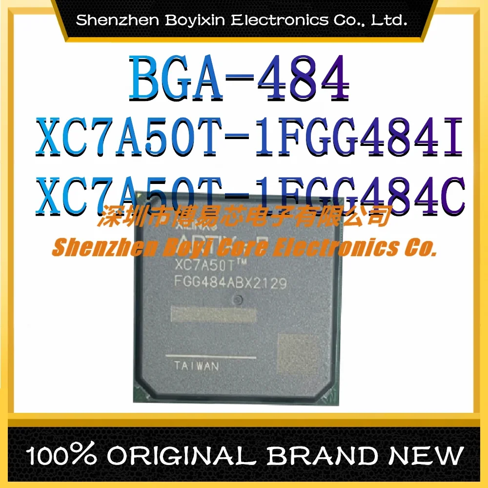 XC7A50T-1FGG484I XC7A50T-1FGG484C Package: BGA-484 Programmable Logic Device (CPLD/FPGA) IC Chip xc7a50t 1cpg236c 1cpg236i 1csg324c 1csg324i 1csg325c 1csg325i 1ftg256c 1ftg256i 2cpg236c 2cpg236i xc7a50t xc7a50 ic mcu chip bga