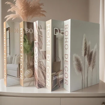 Boho Decorative Fake Book Box 1