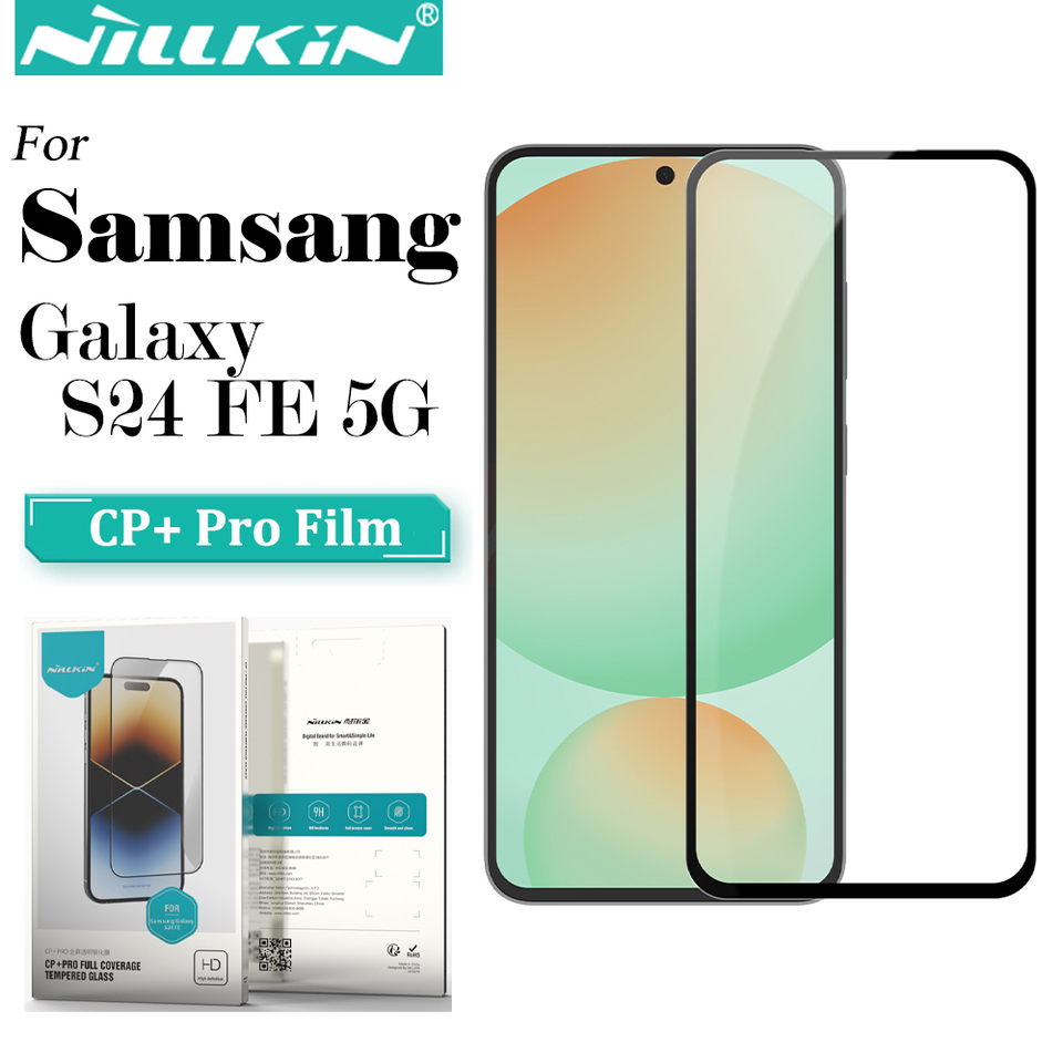 Nillkin For Samsung Galaxy S24 FE CP+Pro Tempered Glass, 2.5D Full Cover 9H Anti Explosion Screen Protector for Samsung A16 5G