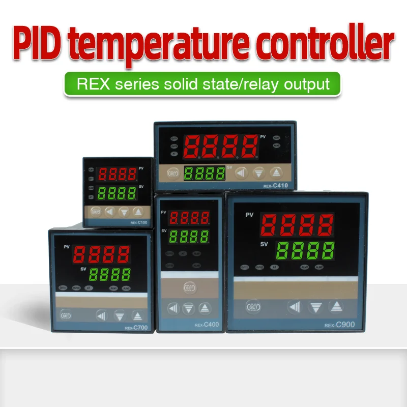 

REX-C100 PID Temperature Controller 220v 400 degree Digital thermostat Output K Type Thermocouple